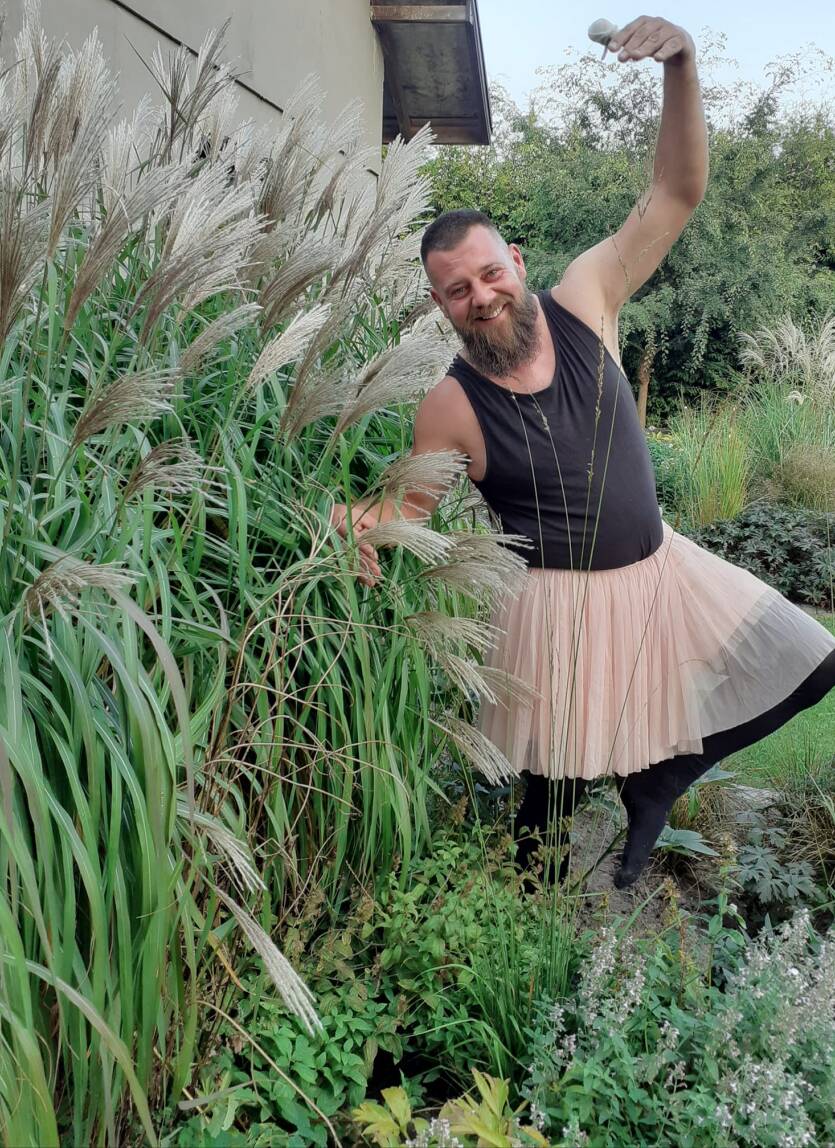 Miskant chiński 'Ballerine' Miscanthus sinensis 'Ballerine' 